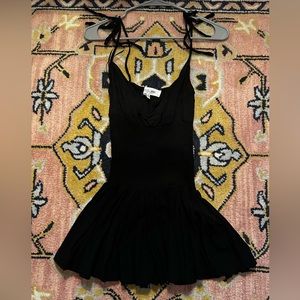 Isabelle’s cabinet black dress, new